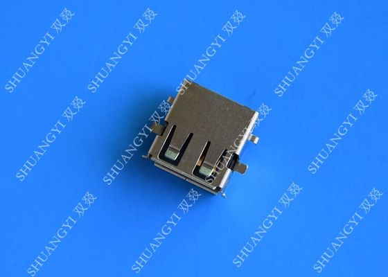چین 2.0 Female USB Type A Connector 4 Pin DIP 90 Degree Jack Socket For Server تامین کننده