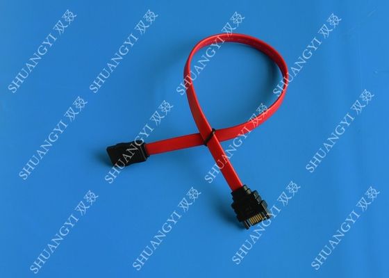 چین 7 Pin Internal Serial ATA Data Cable Male To Female SATA Extension Data Cable تامین کننده