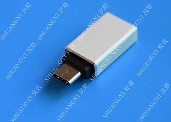 چین Type C Male to USB 3.0 A Female Apple Micro USB White With Nickel Plated Connector تامین کننده
