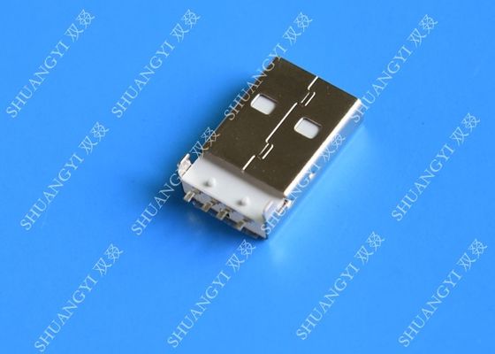 چین USB 2.0 A Male Plug 4 Pin Powered USB Connector DIP Mount Jack Socket تامین کننده