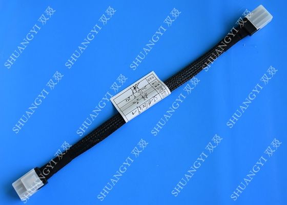 چین SFF 8087 To SFF 8087 Serial Attached SCSI Cable , 36 Pin Mini SAS Power Cable تامین کننده