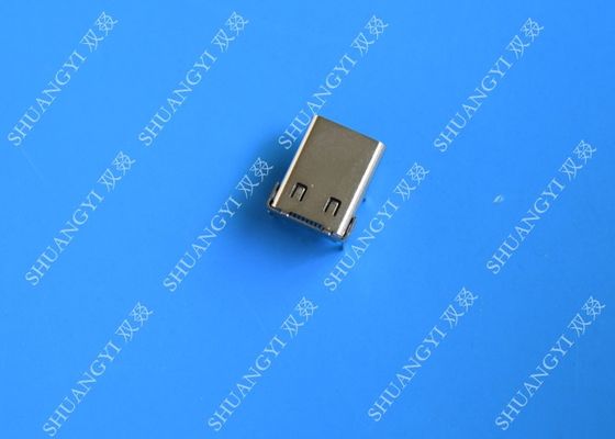 چین Female USB 3.1 Type C USB Connector SMT DIP 24 Pin For Cell Phone تامین کننده