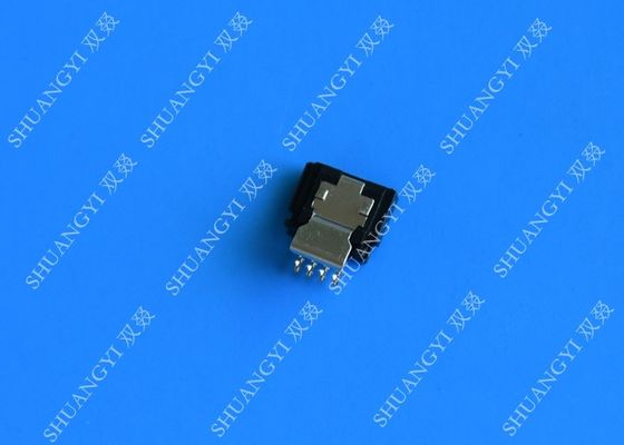 چین Straight Micro External SATA 7 Pin Connector Solder Type 180 Degree DIP تامین کننده