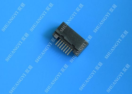 چین 7 Pin ESATA Port Connector Straight Solder Inverted Type For Laptop تامین کننده