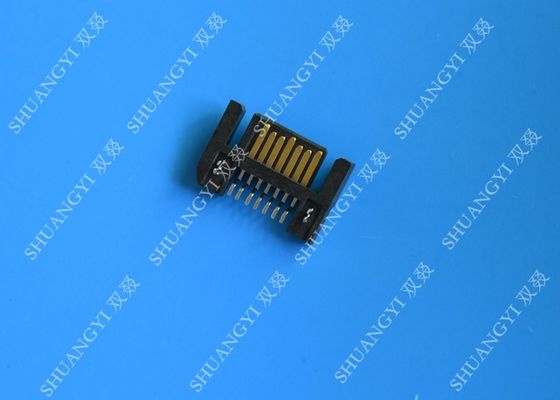 چین Vertical DIP External SATA 7 Pin Connector Male To Female For Laptop تامین کننده