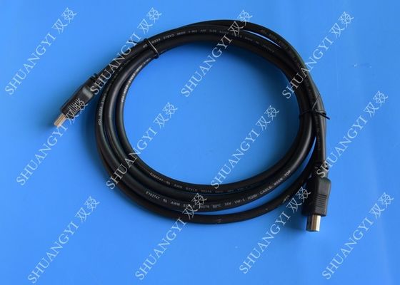 چین Waterproof 4k Flat 10 Meter HDMI Cable High Speed AWM 20276 For Multimedia تامین کننده