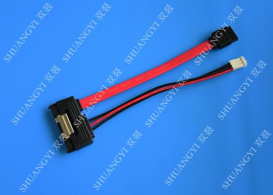 چین Anti - Static Shielded SATA HDD Power Cable Male To Male Extension Lightweight تامین کننده