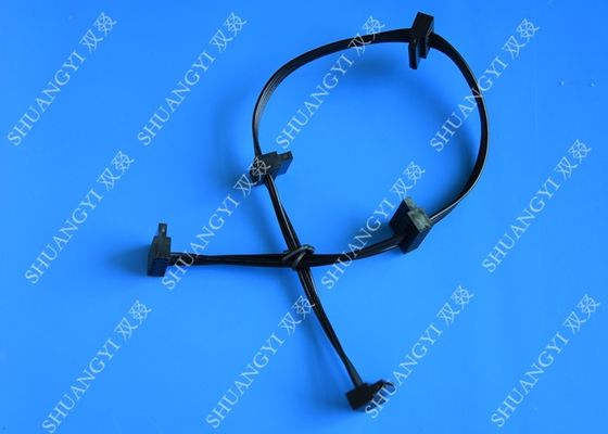 چین 18 AWG 4x SATA Power Splitter Adapter Cable SATA Serial ATA Power Cable تامین کننده