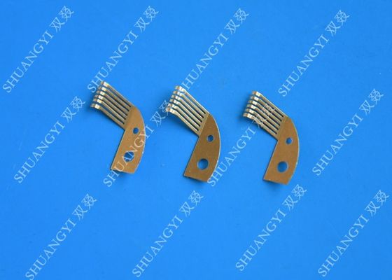 چین Custom Battery Electrical Crimp Terminals Lug Type Copper High Precision تامین کننده